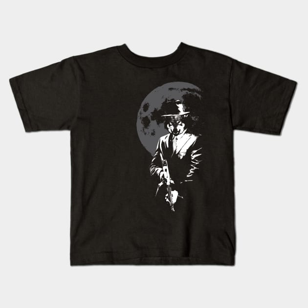 Nightwolf Mob Kids T-Shirt by orangpalsu